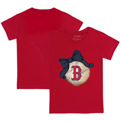 Boston Red Sox Tiny Turnip Youth Baseball Bow T-Shirt | MLB For sale