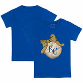 Kansas City Royals Tiny Turnip Youth Baseball Bow T-Shirt | MLB For sale