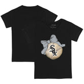 Chicago White Sox Tiny Turnip Youth Baseball Bow T-Shirt | MLB Sale