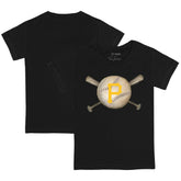 Pittsburgh Pirates Tiny Turnip Youth Baseball Cross Bats T-Shirt | MLB Outlet