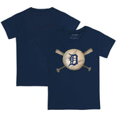 Detroit Tigers Tiny Turnip Youth Baseball Cross Bats T-Shirt | MLB Discount
