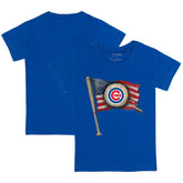 Chicago Cubs Tiny Turnip Youth Baseball Flag T-Shirt | MLB New
