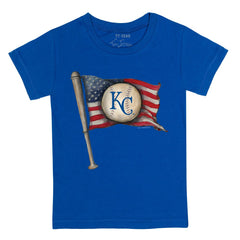 Kansas City Royals Tiny Turnip Youth Baseball Flag T-Shirt | MLB On Sale