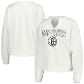 Brooklyn Nets Concepts Sport Women's Sunray Notch Neck Long Sleeve Top Discount