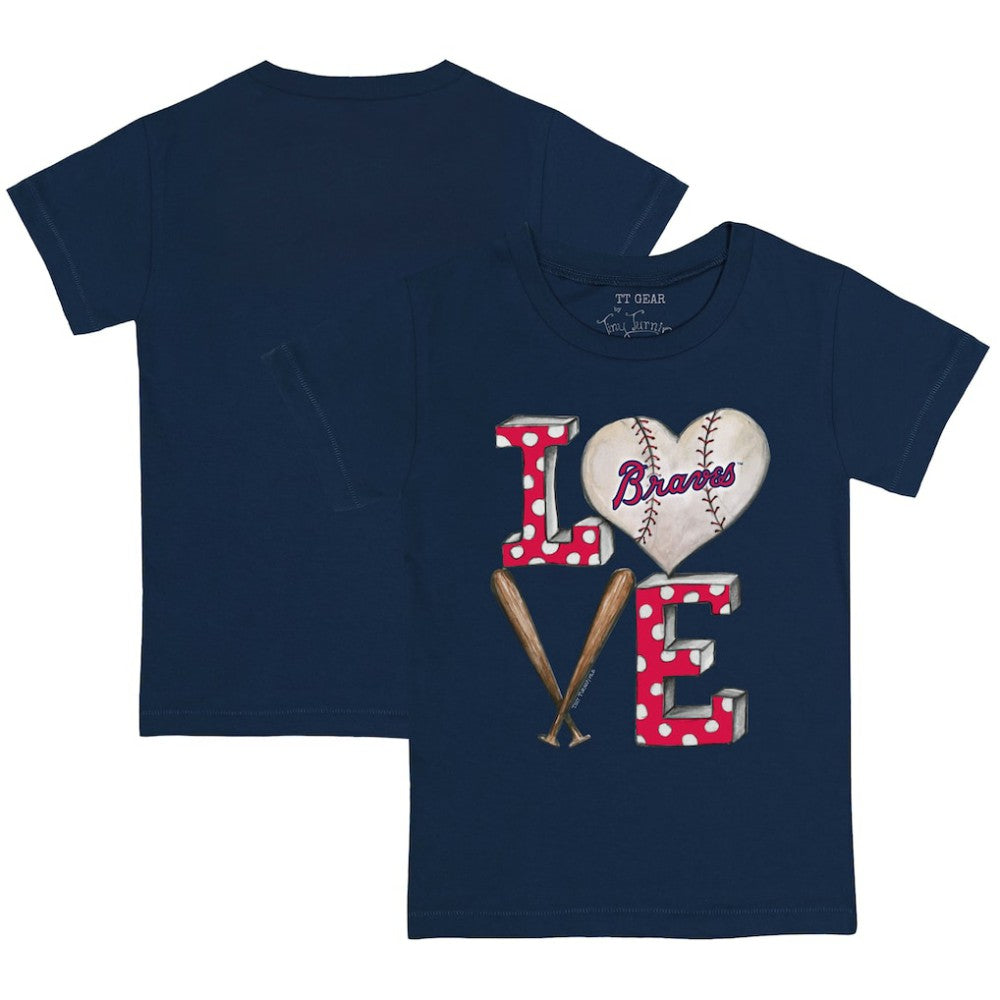 Atlanta Braves Tiny Turnip Youth Baseball Love T-Shirt | MLB Online