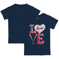 Atlanta Braves Tiny Turnip Youth Baseball Love T-Shirt | MLB Online