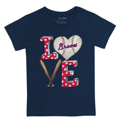 Atlanta Braves Tiny Turnip Youth Baseball Love T-Shirt | MLB Online
