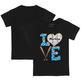 Miami Marlins Tiny Turnip Youth Baseball Love T-Shirt | MLB On Sale