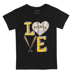 Pittsburgh Pirates Tiny Turnip Youth Baseball Love T-Shirt | MLB US