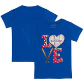 Texas Rangers Tiny Turnip Youth Baseball Love T-Shirt | MLB Online