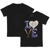 Colorado Rockies Tiny Turnip Youth Baseball Love T-Shirt | MLB Sale