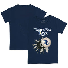 Tampa Bay Rays Tiny Turnip Youth Baseball Tear T-Shirt | MLB Discount