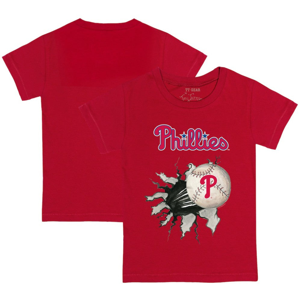 Philadelphia Phillies Tiny Turnip Youth Baseball Tear T-Shirt | MLB US