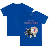 Texas Rangers Tiny Turnip Youth Baseball Tear T-Shirt | MLB On Sale