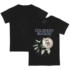 Colorado Rockies Tiny Turnip Youth Baseball Tear T-Shirt | MLB Shop