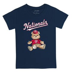 Washington Nationals Tiny Turnip Youth Teddy Boy T-Shirt | MLB Outlet