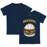 Milwaukee Brewers Tiny Turnip Youth Burger T-Shirt | MLB Near me