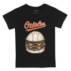 Baltimore Orioles Tiny Turnip Youth Burger T-Shirt | MLB Discount