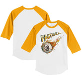 San Diego Padres Tiny Turnip Youth Fastball 3/4-Sleeve Raglan T-Shirt | MLB US