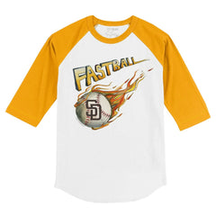 San Diego Padres Tiny Turnip Youth Fastball 3/4-Sleeve Raglan T-Shirt | MLB US