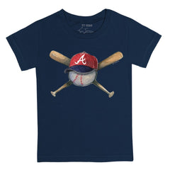 Atlanta Braves Tiny Turnip Youth Hat Crossbats T-Shirt | MLB Near me