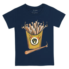 Milwaukee Brewers Tiny Turnip Youth Hot Bats T-Shirt | MLB Sale