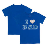 Los Angeles Dodgers Tiny Turnip Youth I Love Dad T-Shirt | MLB Sale