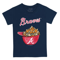 Atlanta Braves Tiny Turnip Youth Nacho Helmet T-Shirt | MLB Outlet