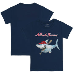 Atlanta Braves Tiny Turnip Youth Shark T-Shirt | MLB For sale