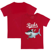 Cincinnati Reds Tiny Turnip Youth Shark T-Shirt | MLB US
