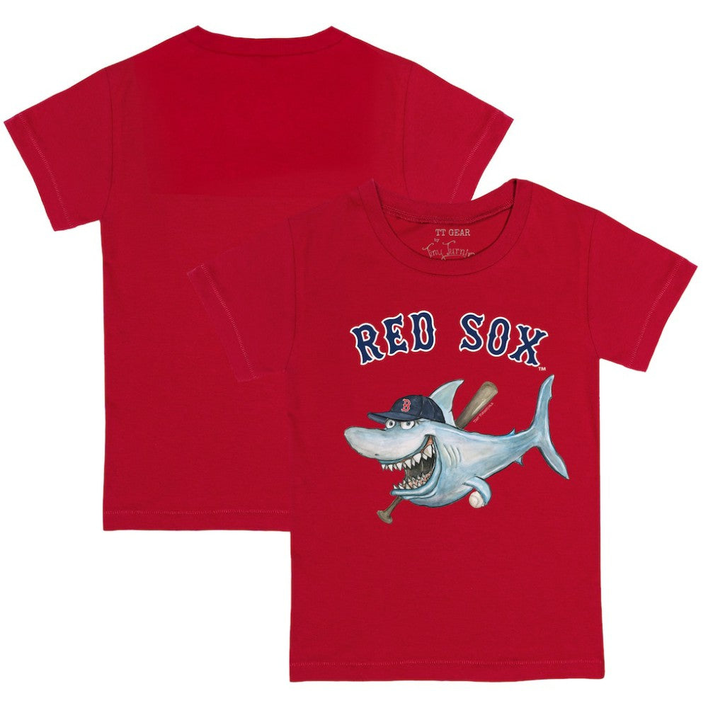 Boston Red Sox Tiny Turnip Youth Shark T-Shirt | MLB Discount