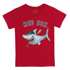 Boston Red Sox Tiny Turnip Youth Shark T-Shirt | MLB Discount