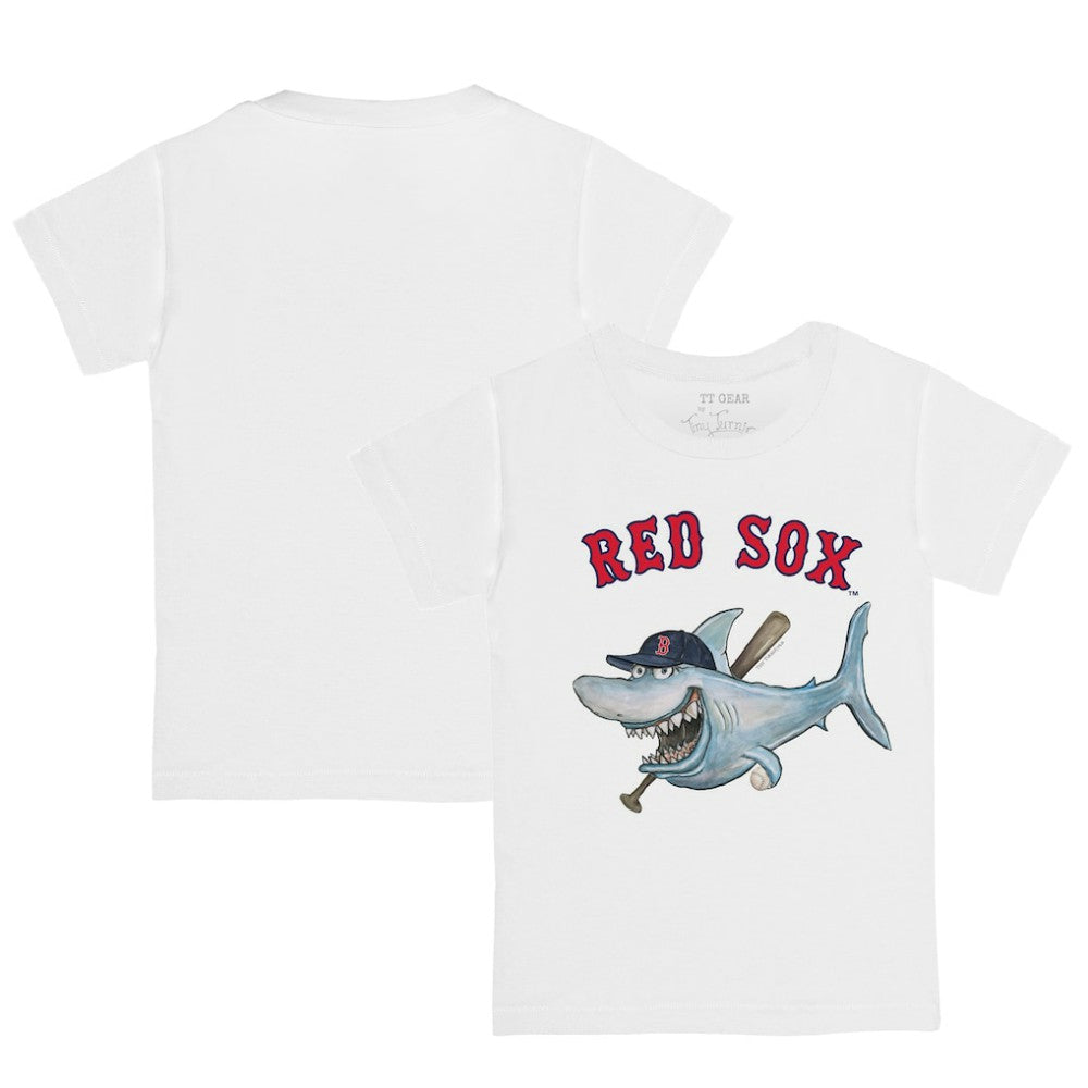 Boston Red Sox Tiny Turnip Youth Shark Logo T-Shirt | MLB US