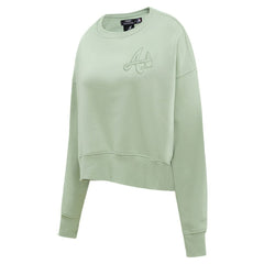Atlanta Braves Pro Standard Women's Fleece Pullover Sweatshirt | MLB US