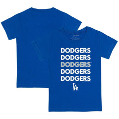 Los Angeles Dodgers Tiny Turnip Youth Stacked T-Shirt | MLB New