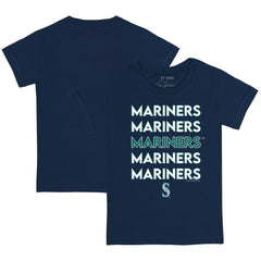 Seattle Mariners Tiny Turnip Youth Stacked T-Shirt | MLB Discount
