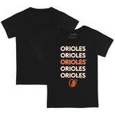 Baltimore Orioles Tiny Turnip Youth Stacked T-Shirt | MLB New