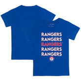Texas Rangers Tiny Turnip Youth Stacked T-Shirt | MLB For sale