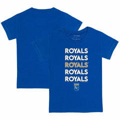 Kansas City Royals Tiny Turnip Youth Stacked T-Shirt | MLB Near me