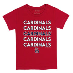 St. Louis Cardinals Tiny Turnip Youth Stacked T-Shirt | MLB New