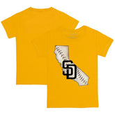 San Diego Padres Tiny Turnip Youth State Outline T-Shirt | MLB Sale