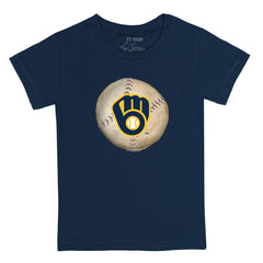 Milwaukee Brewers Tiny Turnip Youth Stitched Baseball T-Shirt | MLB Outlet