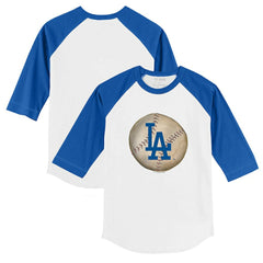 Los Angeles Dodgers Tiny Turnip Youth Stitched Baseball 3/4-Sleeve Raglan T-Shirt | MLB Online