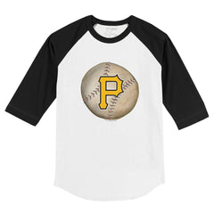 Pittsburgh Pirates Tiny Turnip Youth Stitched Baseball 3/4-Sleeve Raglan T-Shirt | MLB US