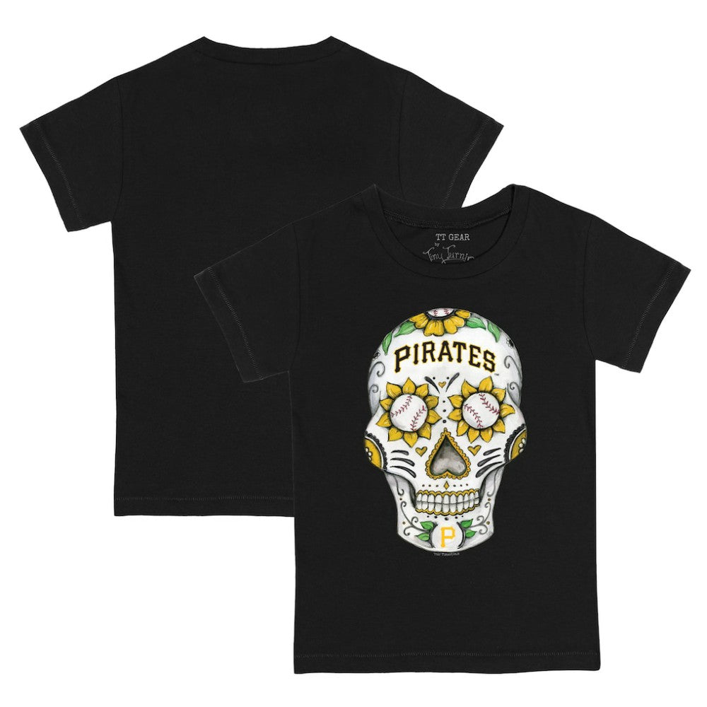 Pittsburgh Pirates Tiny Turnip Youth Sugar Skull T-Shirt | MLB Outlet