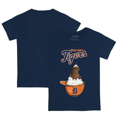 Detroit Tigers Tiny Turnip Youth Sundae Helmet T-Shirt | MLB New