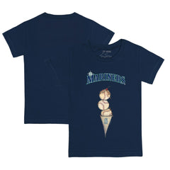 Seattle Mariners Tiny Turnip Youth Triple Scoop T-Shirt | MLB For sale