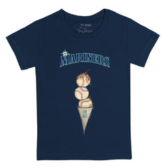 Seattle Mariners Tiny Turnip Youth Triple Scoop T-Shirt | MLB For sale