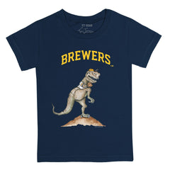 Milwaukee Brewers Tiny Turnip Youth TT Rex T-Shirt | MLB Outlet
