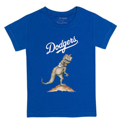 Los Angeles Dodgers Tiny Turnip Youth TT Rex T-Shirt | MLB On Sale